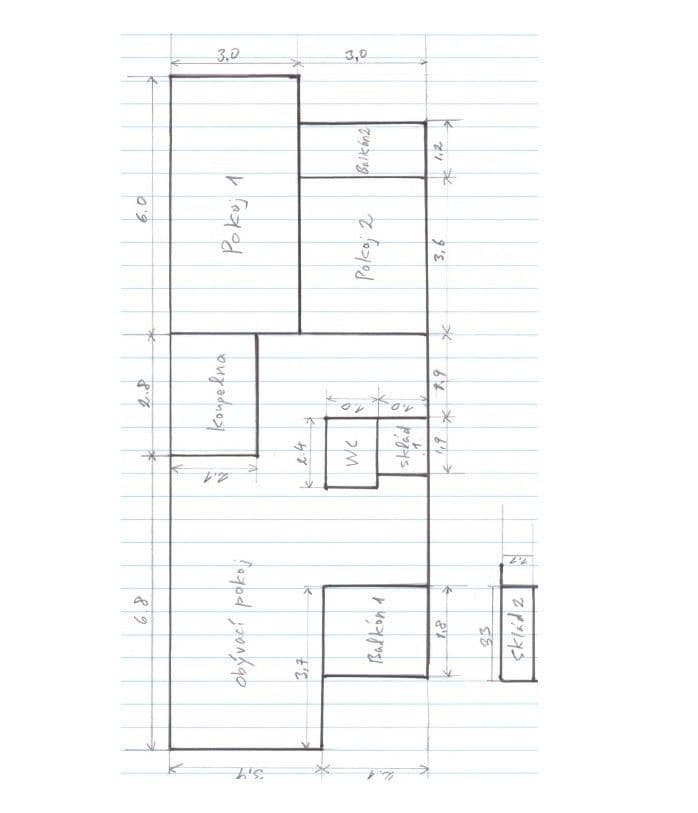 2 bedroom with open-plan kitchen flat for sale, 93 m², Karlštejnská, Lety, Středočeský Region 2 bedroom with open-plan kitchen flat for sale, 93 m², Karlštejnská, Lety, Středočeský Region