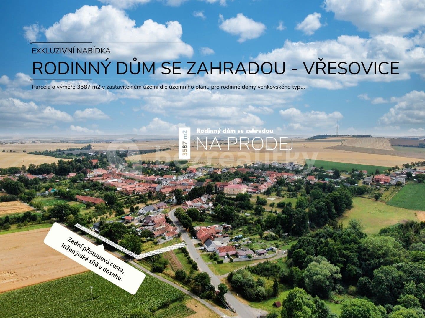 house for sale, 125 m², Vřesovice, Olomoucký Region