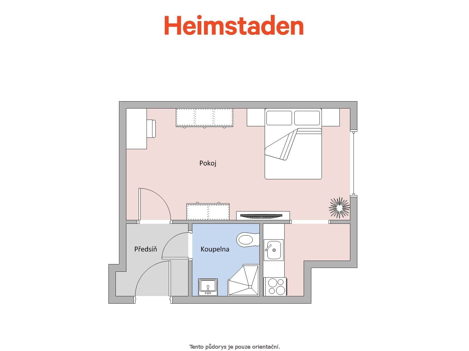 Studio flat to rent, 20 m², Československé armády, Havířov, Moravskoslezský Region Studio flat to rent, 20 m², Československé armády, Havířov, Moravskoslezský Region