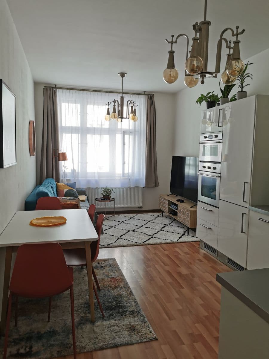 1 bedroom with open-plan kitchen flat to rent, 55 m², Polská, Prague, Prague 1 bedroom with open-plan kitchen flat to rent, 55 m², Polská, Prague, Prague