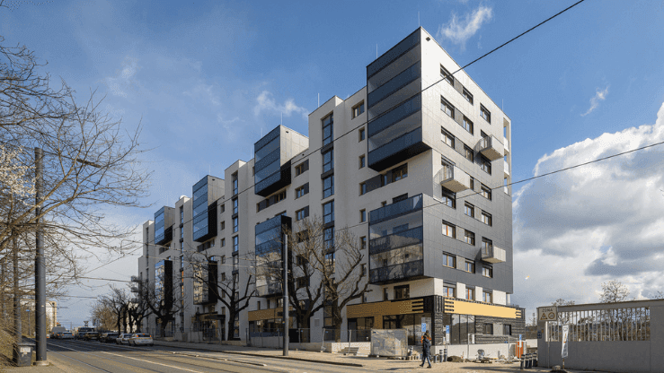 2 bedroom with open-plan kitchen flat to rent, 65 m², U Plynárny, Prague, Prague 2 bedroom with open-plan kitchen flat to rent, 65 m², U Plynárny, Prague, Prague