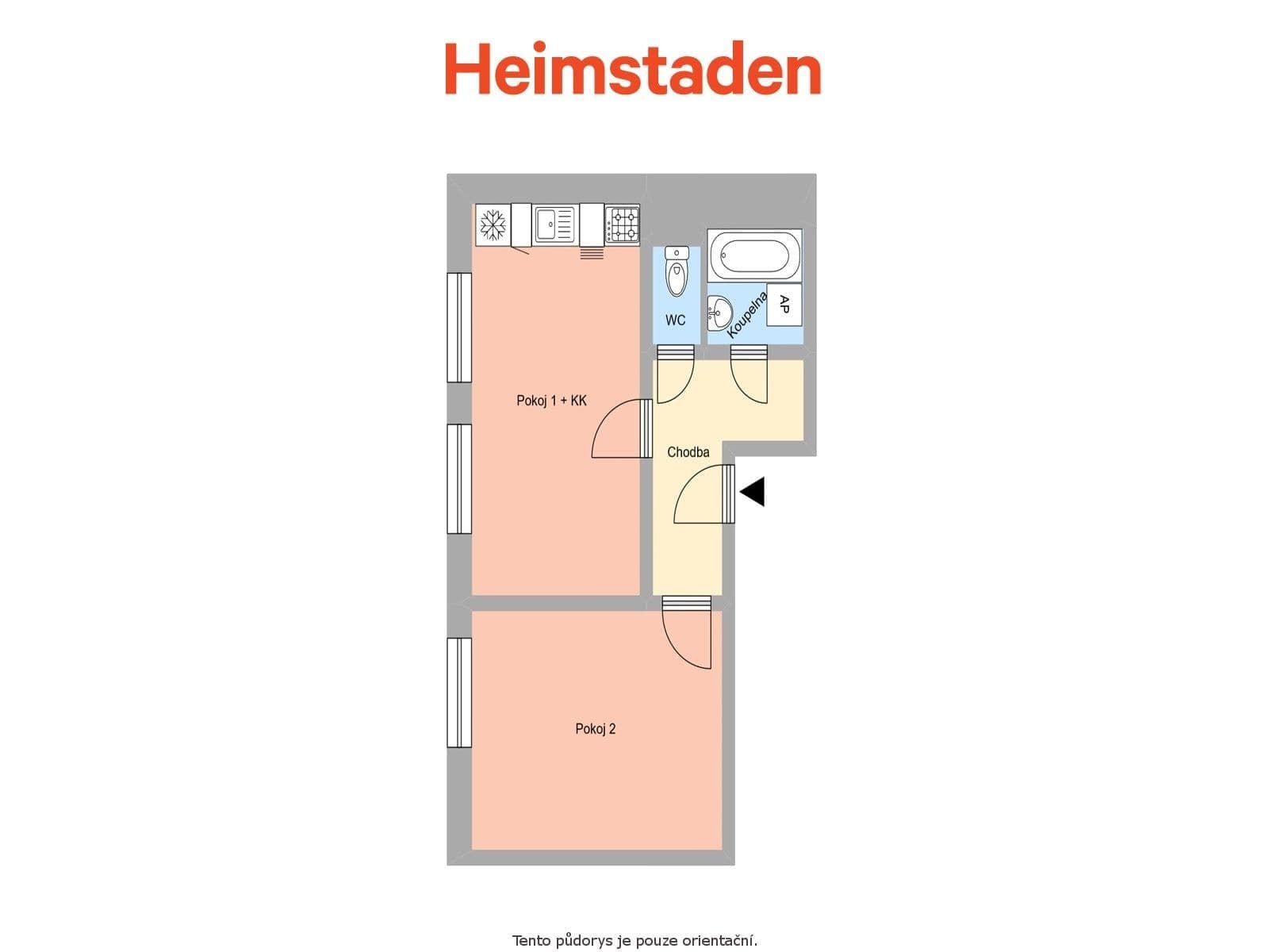 1 bedroom with open-plan kitchen flat to rent, 38 m², Dr. Glazera, Horní Suchá, Moravskoslezský Region 1 bedroom with open-plan kitchen flat to rent, 38 m², Dr. Glazera, Horní Suchá, Moravskoslezský Region