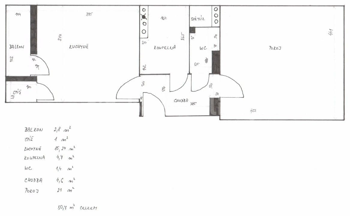 1 bedroom flat to rent, 50 m², Štolcova, Brno, Jihomoravský Region 1 bedroom flat to rent, 50 m², Štolcova, Brno, Jihomoravský Region