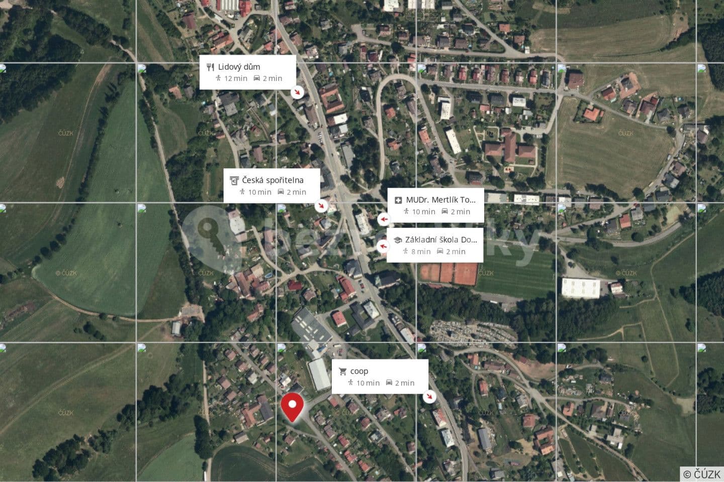 plot for sale, 717 m², Dolní Dobrouč, Pardubický Region