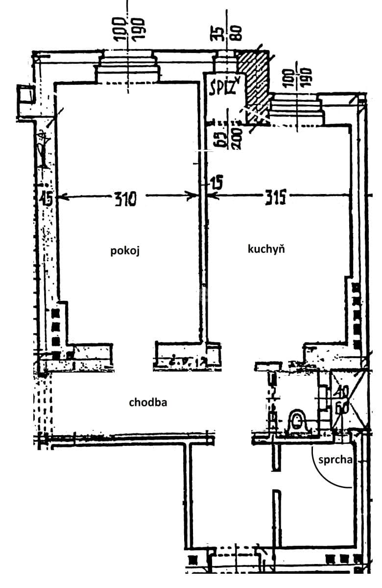 1 bedroom flat to rent, 43 m², Bělohorská, Prague, Prague 1 bedroom flat to rent, 43 m², Bělohorská, Prague, Prague