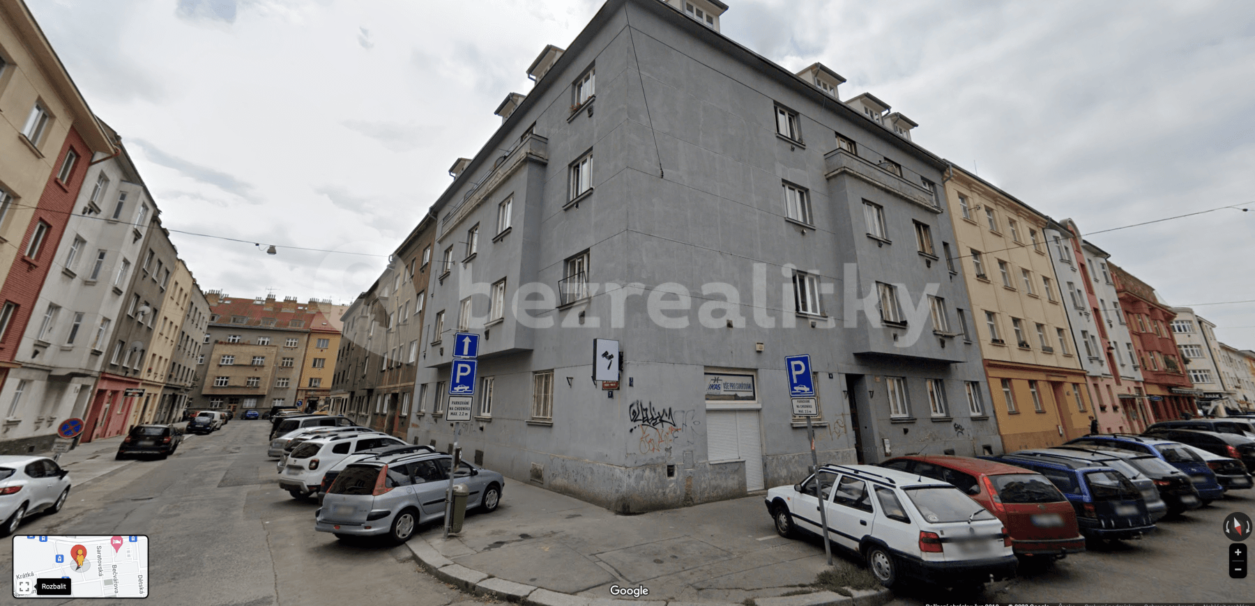 Studio flat to rent, 27 m², Kralická, Prague, Prague Studio flat to rent, 27 m², Kralická, Prague, Prague