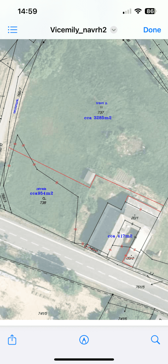 recreational property for sale, 1,050 m², Svatá Maří, Jihočeský Region recreational property for sale, 1,050 m², Svatá Maří, Jihočeský Region