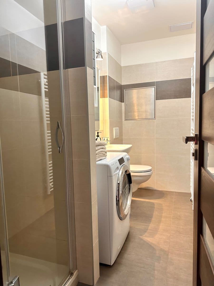 1 bedroom with open-plan kitchen flat to rent, 47 m², Drahobejlova, Prague, Prague 1 bedroom with open-plan kitchen flat to rent, 47 m², Drahobejlova, Prague, Prague