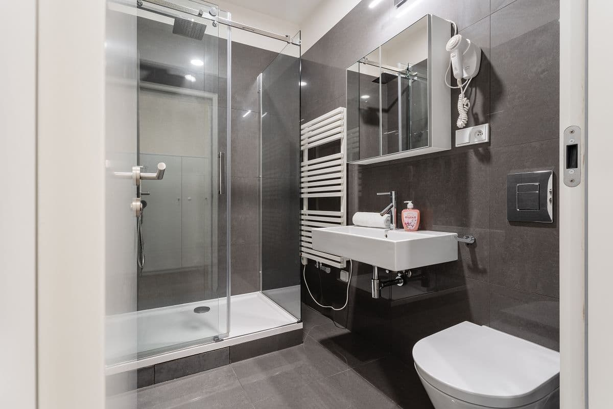 1 bedroom with open-plan kitchen flat to rent, 40 m², Staropramenná, Prague, Prague 1 bedroom with open-plan kitchen flat to rent, 40 m², Staropramenná, Prague, Prague