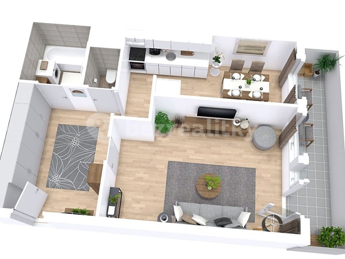 1 bedroom flat to rent, 55 m², U Krbu, Prague, Prague 1 bedroom flat to rent, 55 m², U Krbu, Prague, Prague