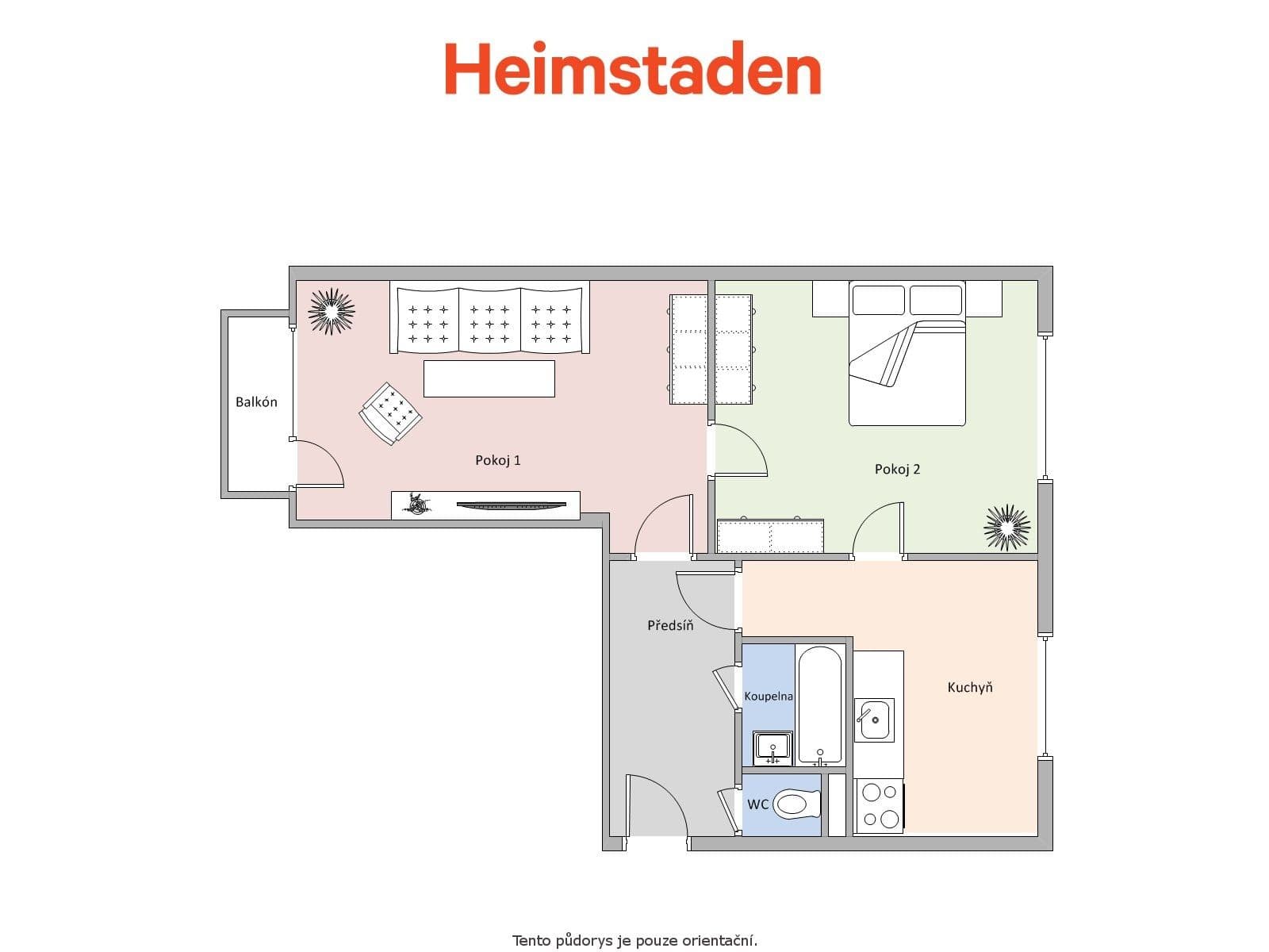 2 bedroom flat to rent, 52 m², Kosmonautů, Karviná, Moravskoslezský Region 2 bedroom flat to rent, 52 m², Kosmonautů, Karviná, Moravskoslezský Region