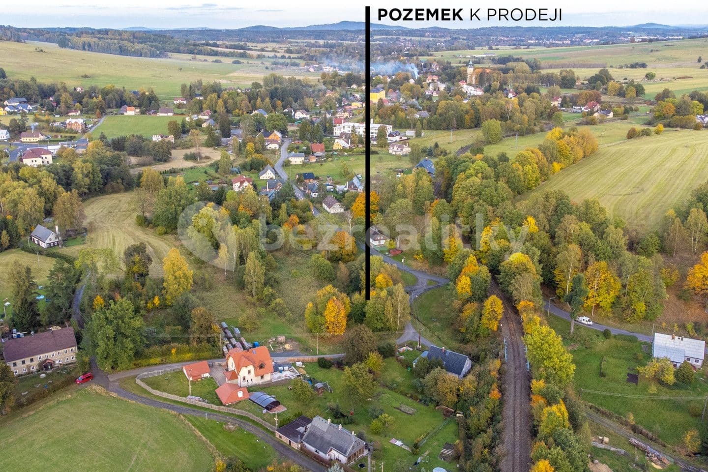 plot for sale, 2,208 m², Staré Křečany, Ústecký Region