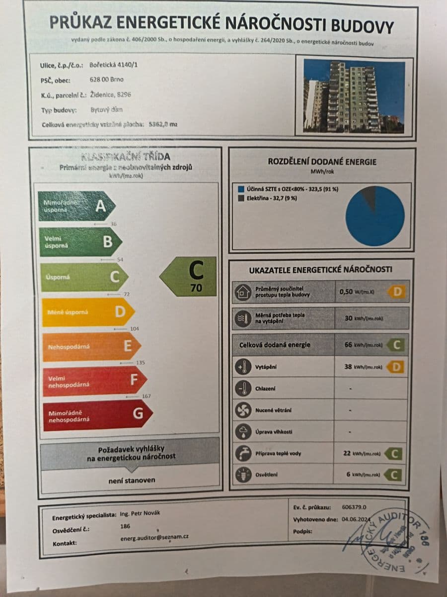 3 bedroom flat to rent, 65 m², Bořetická, Brno, Jihomoravský Region 3 bedroom flat to rent, 65 m², Bořetická, Brno, Jihomoravský Region