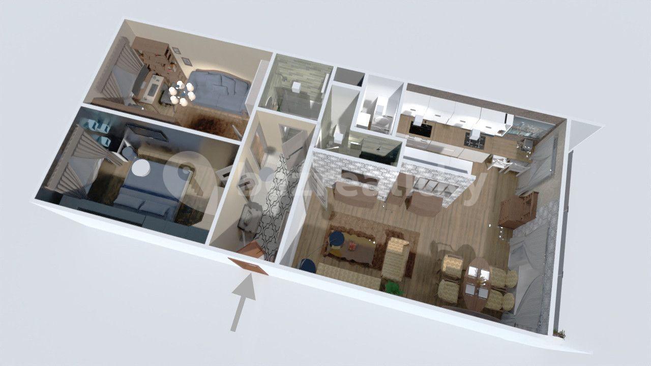 3 bedroom flat for sale, 69 m², Moučná, Poděbrady, Středočeský Region