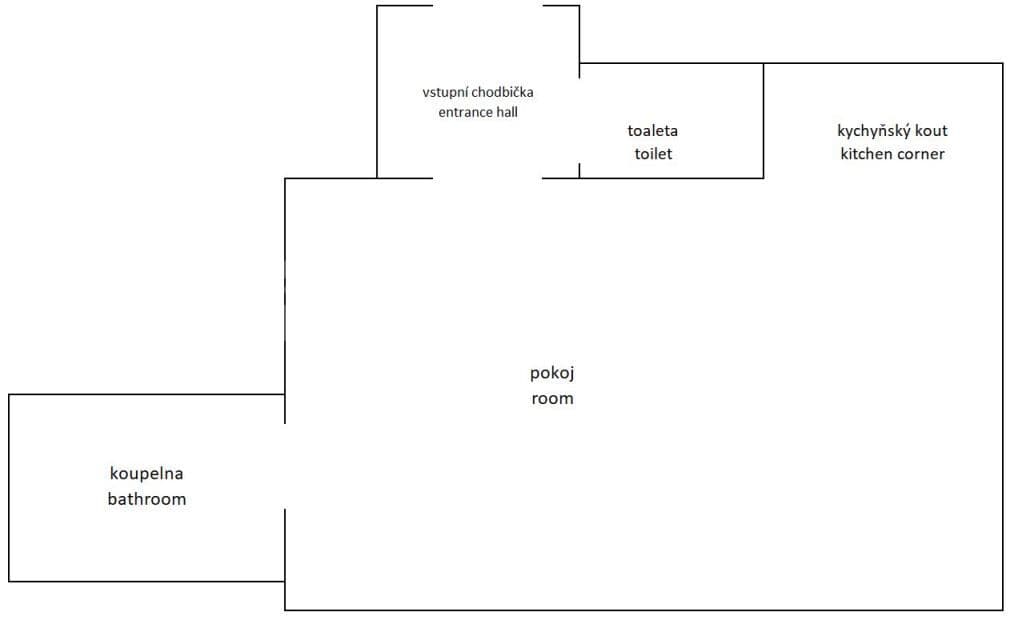 Studio flat to rent, 30 m², U Libeňského pivovaru, Prague, Prague Studio flat to rent, 30 m², U Libeňského pivovaru, Prague, Prague