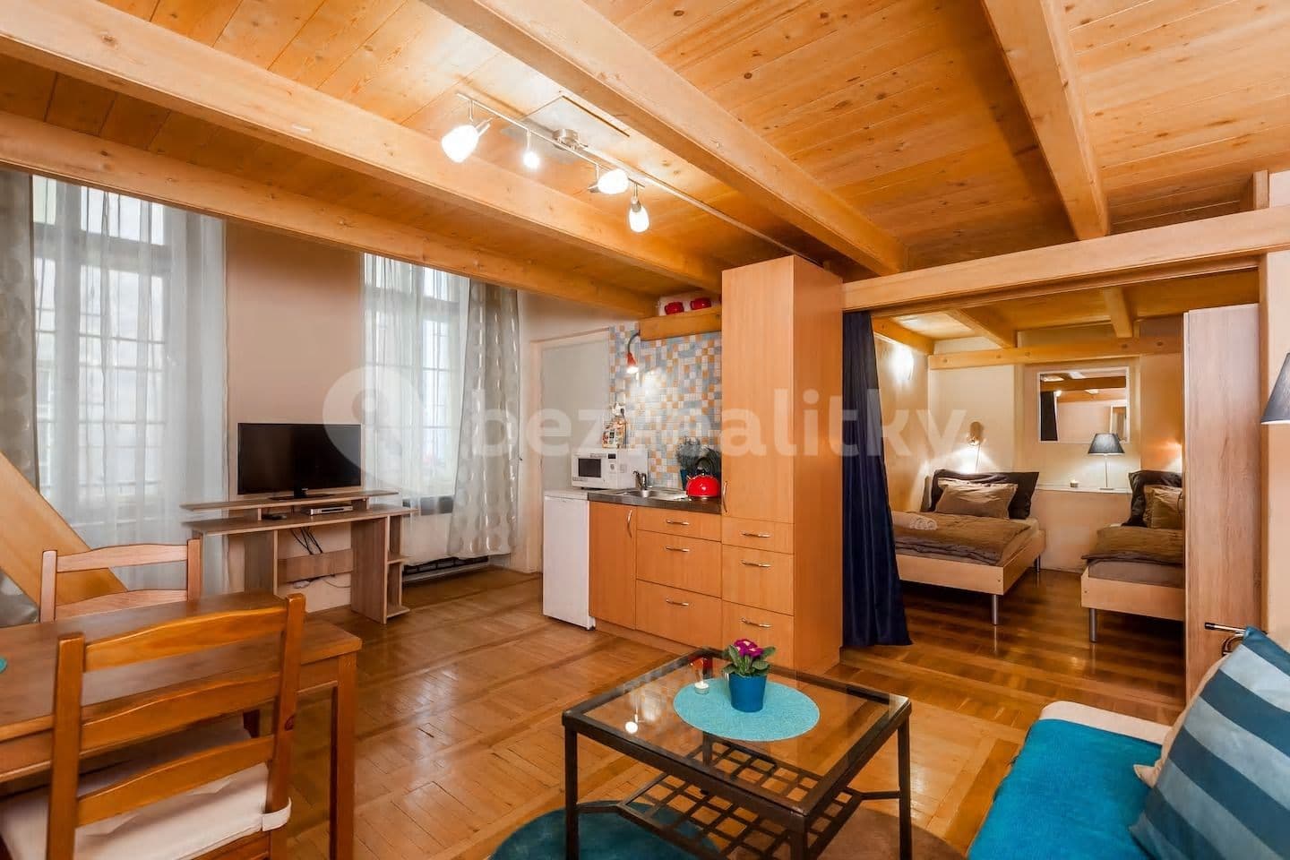 1 bedroom with open-plan kitchen flat to rent, 40 m², Růžová, Prague, Prague 1 bedroom with open-plan kitchen flat to rent, 40 m², Růžová, Prague, Prague