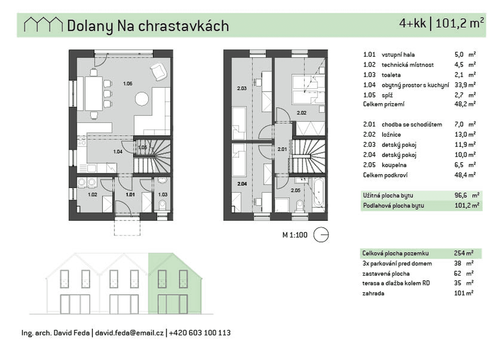 house to rent, 101 m², 10138, Dolany, Středočeský Region house to rent, 101 m², 10138, Dolany, Středočeský Region