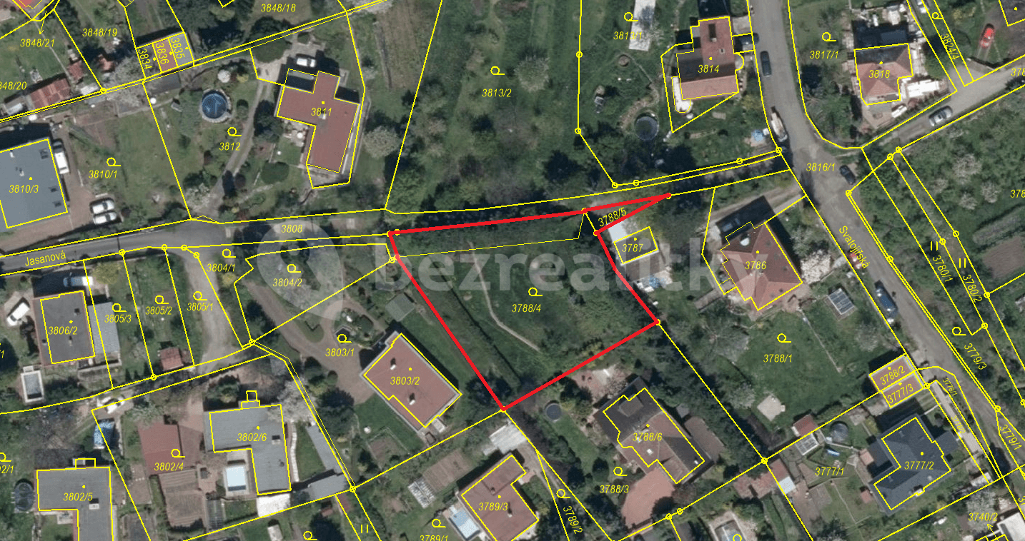 plot for sale, 1,210 m², Jasanová, Ústí nad Labem, Ústecký Region