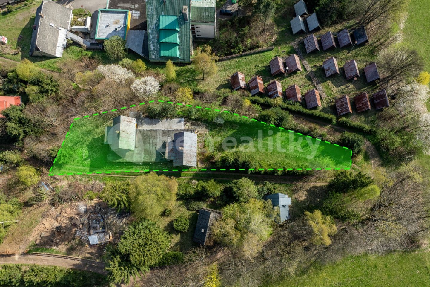 recreational property for sale, 1,399 m², Čenkovice, Pardubický Region
