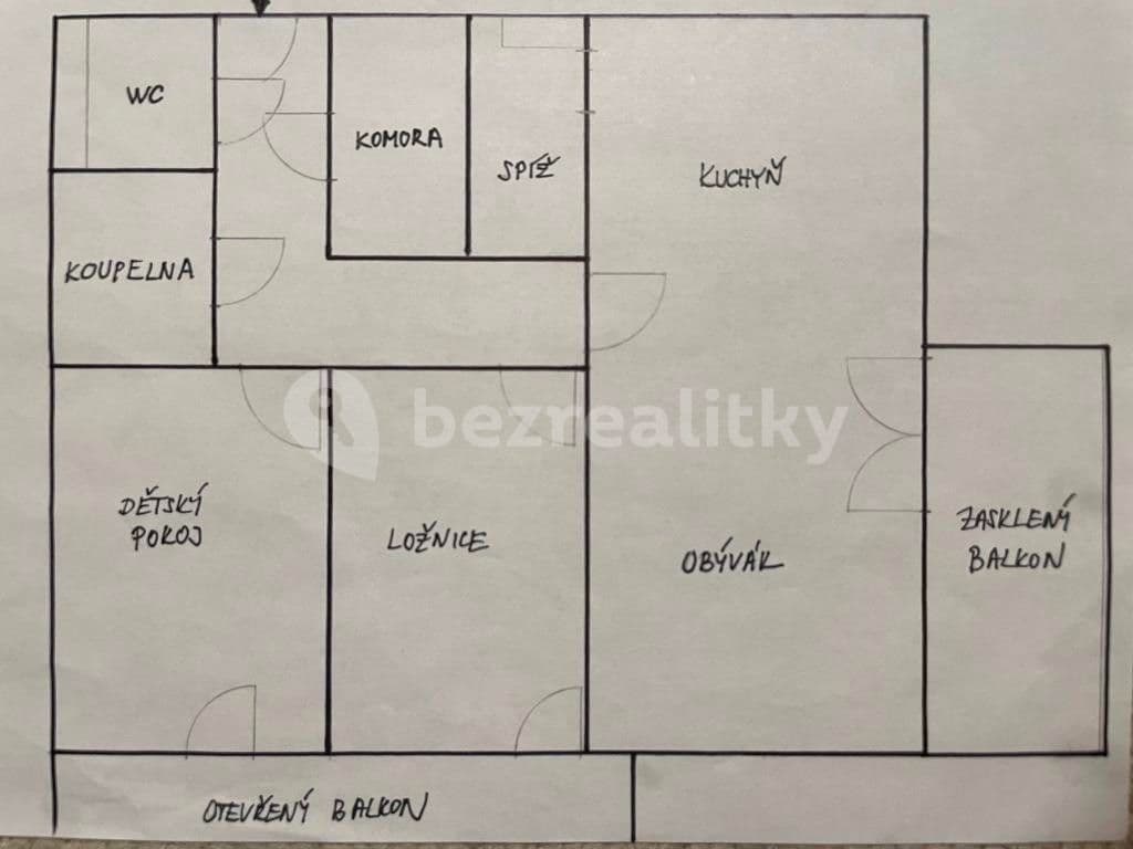 2 bedroom with open-plan kitchen flat to rent, 80 m², V Dolině, Prague, Prague 2 bedroom with open-plan kitchen flat to rent, 80 m², V Dolině, Prague, Prague