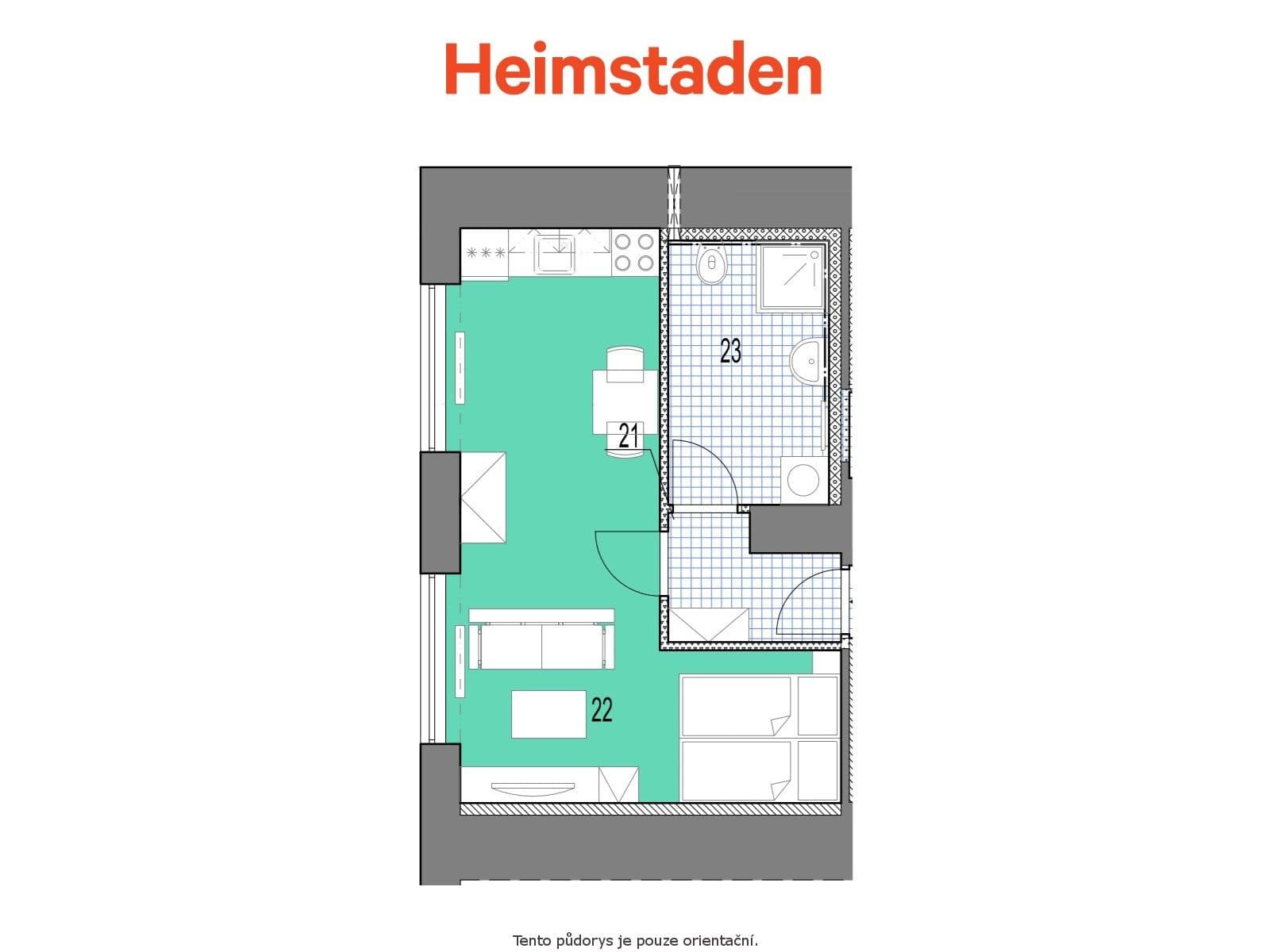 Studio flat to rent, 30 m², Hornická, Havířov, Moravskoslezský Region Studio flat to rent, 30 m², Hornická, Havířov, Moravskoslezský Region
