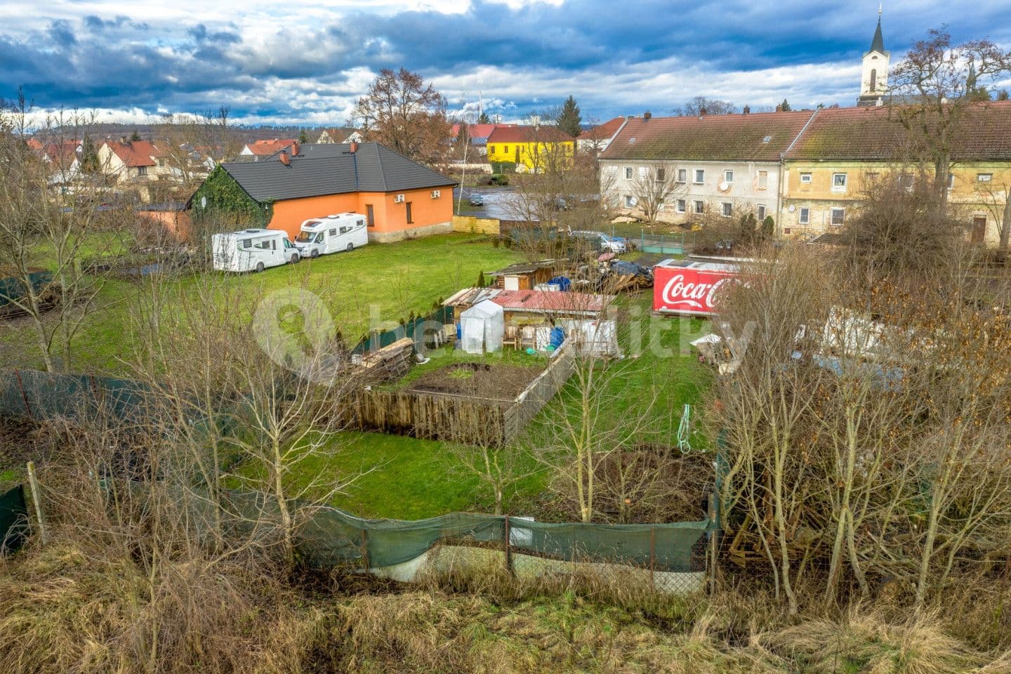plot for sale, 835 m², Dolní Beřkovice, Středočeský Region