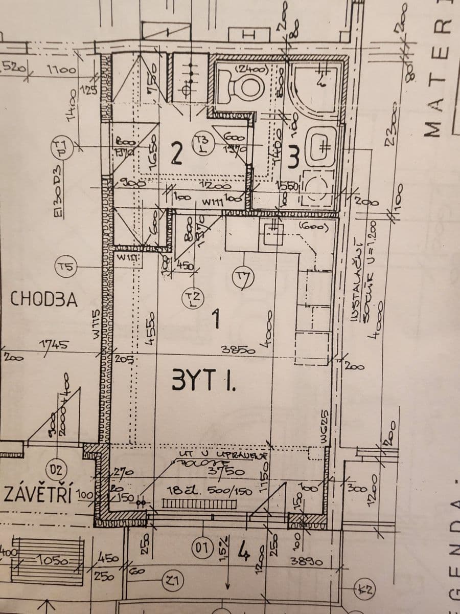 Studio flat to rent, 32 m², Neapolská, Prague, Prague Studio flat to rent, 32 m², Neapolská, Prague, Prague