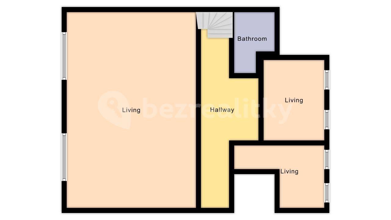 3 bedroom with open-plan kitchen flat for sale, 116 m², Na Neklance, Prague, Prague