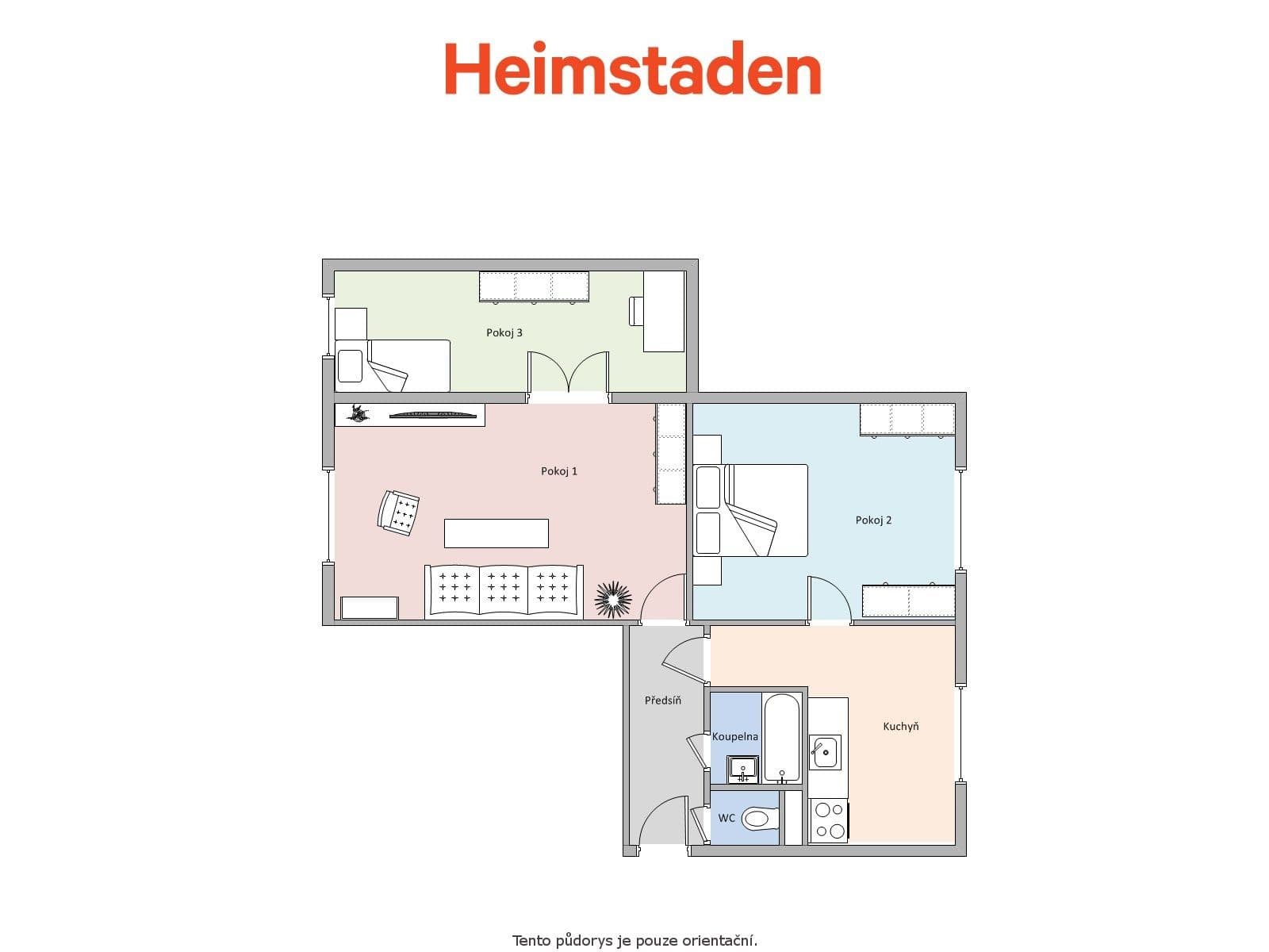 3 bedroom flat to rent, 59 m², 1. máje, Havířov, Moravskoslezský Region 3 bedroom flat to rent, 59 m², 1. máje, Havířov, Moravskoslezský Region