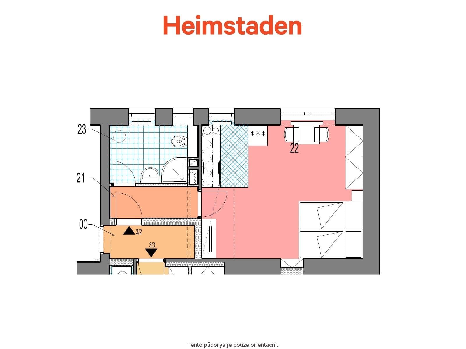 Studio flat to rent, 30 m², Klimšova, Havířov, Moravskoslezský Region Studio flat to rent, 30 m², Klimšova, Havířov, Moravskoslezský Region