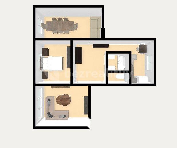 3 bedroom flat for sale, 76 m², Vitry, Kladno, Středočeský Region