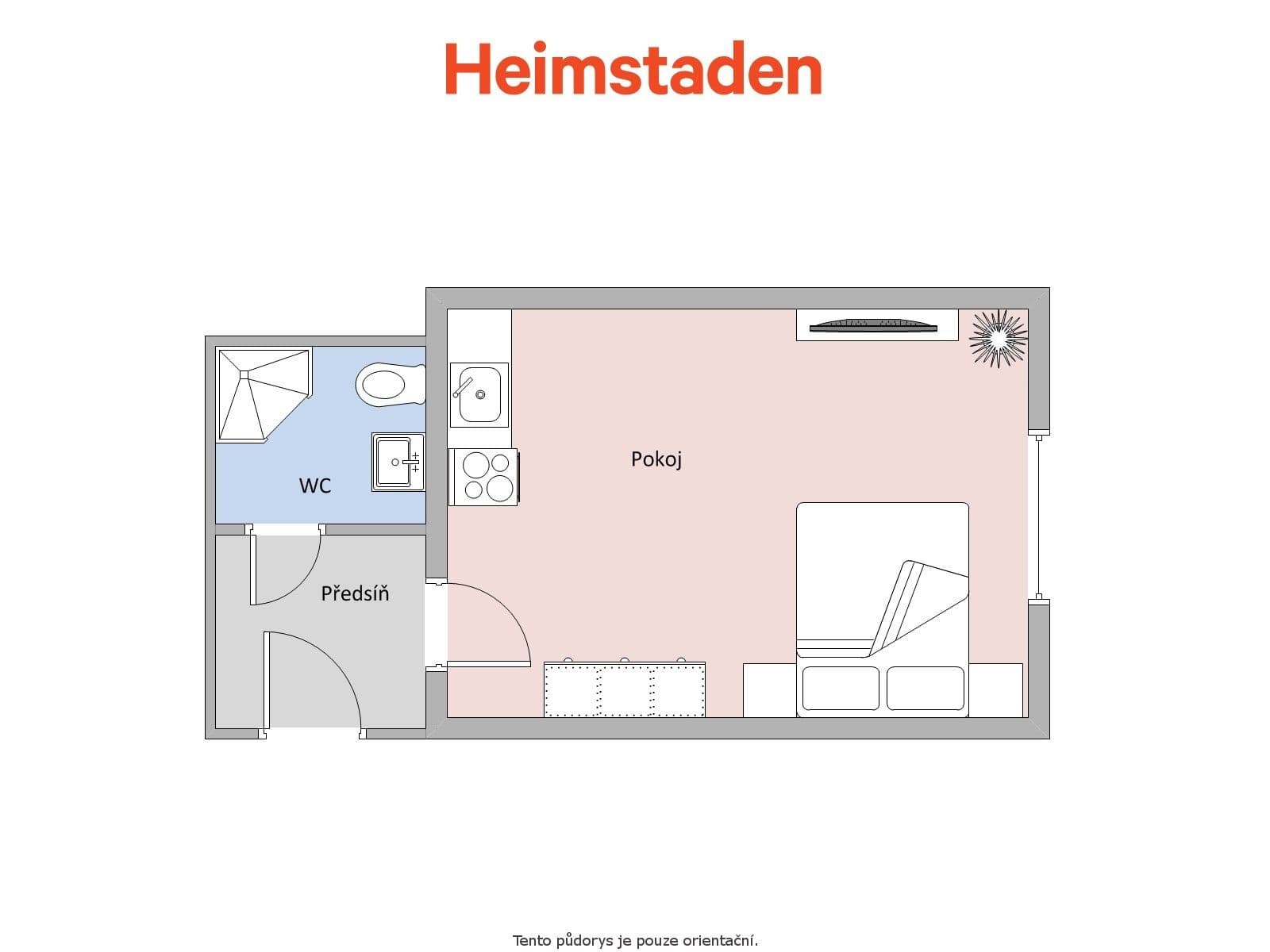 Studio flat to rent, 18 m², Jana Wericha, Havířov, Moravskoslezský Region Studio flat to rent, 18 m², Jana Wericha, Havířov, Moravskoslezský Region