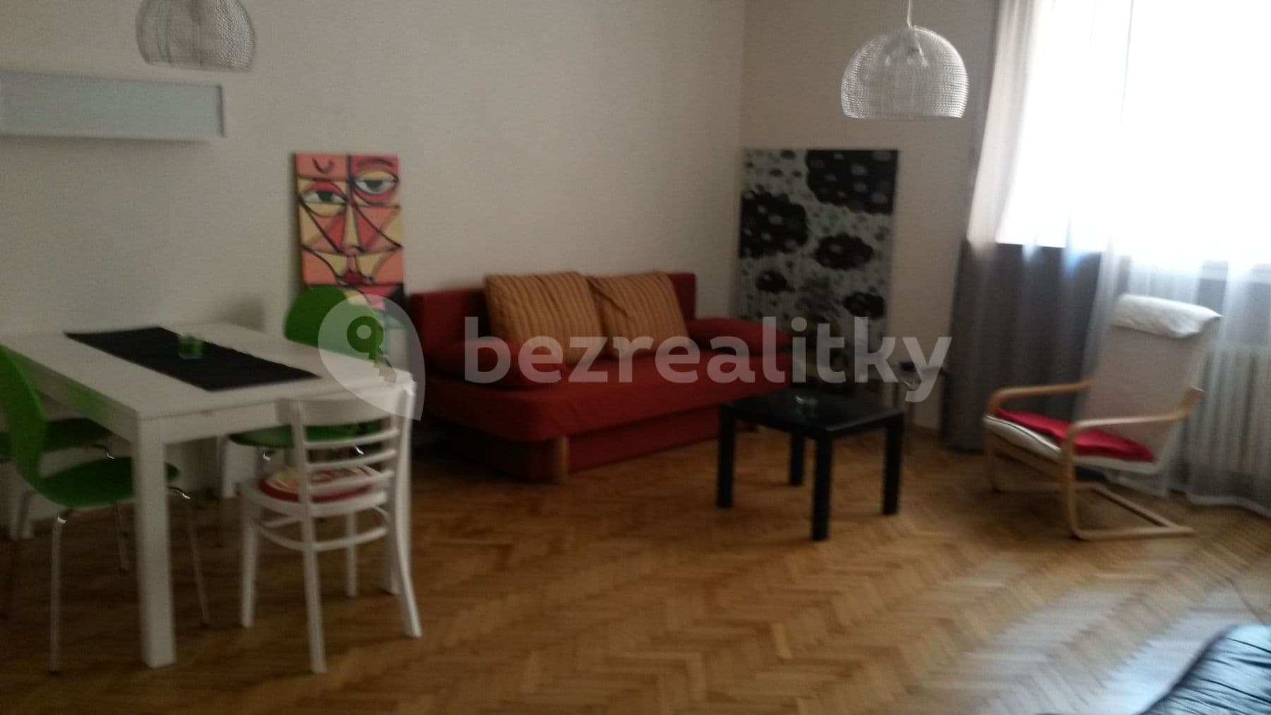 1 bedroom with open-plan kitchen flat to rent, 56 m², Husinecká, Prague, Prague 1 bedroom with open-plan kitchen flat to rent, 56 m², Husinecká, Prague, Prague