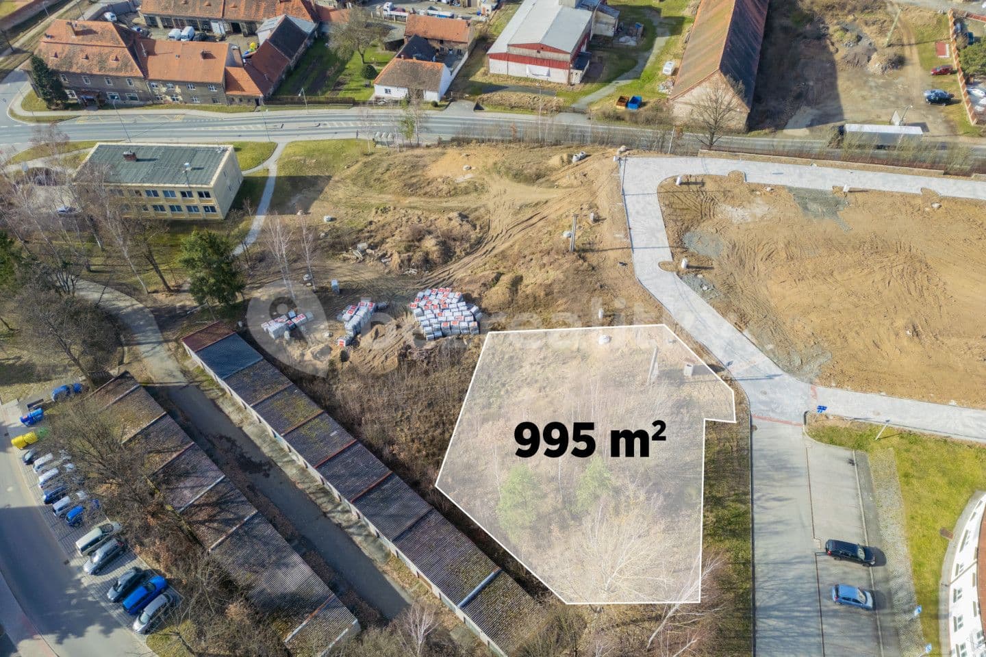 plot for sale, 995 m², Plasy, Plzeňský Region