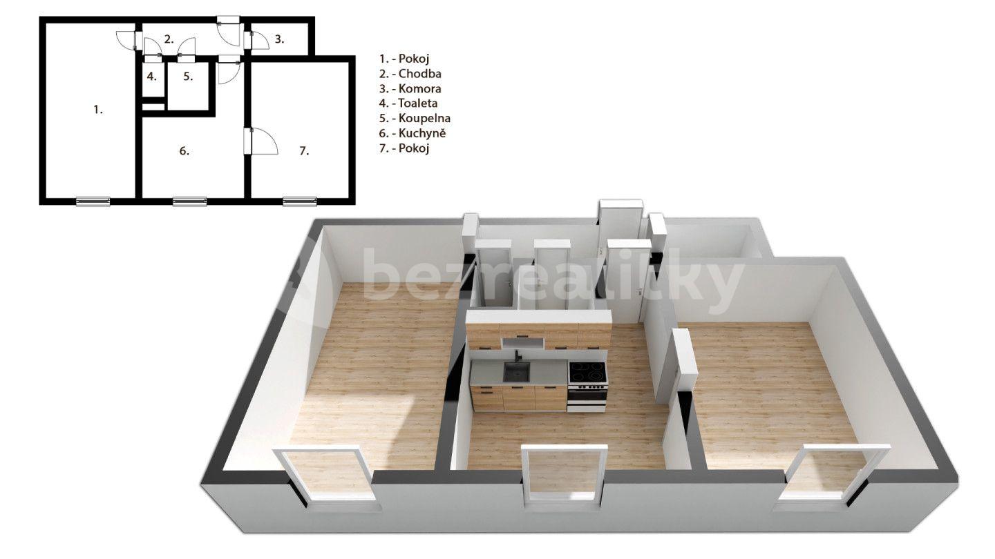 2 bedroom flat for sale, 59 m², U Nádraží, Rokytnice v Orlických horách, Královéhradecký Region