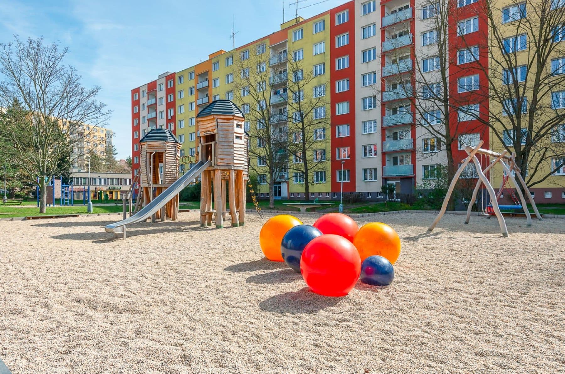 3 bedroom flat to rent, 83 m², Zárubova, Prague, Prague 3 bedroom flat to rent, 83 m², Zárubova, Prague, Prague