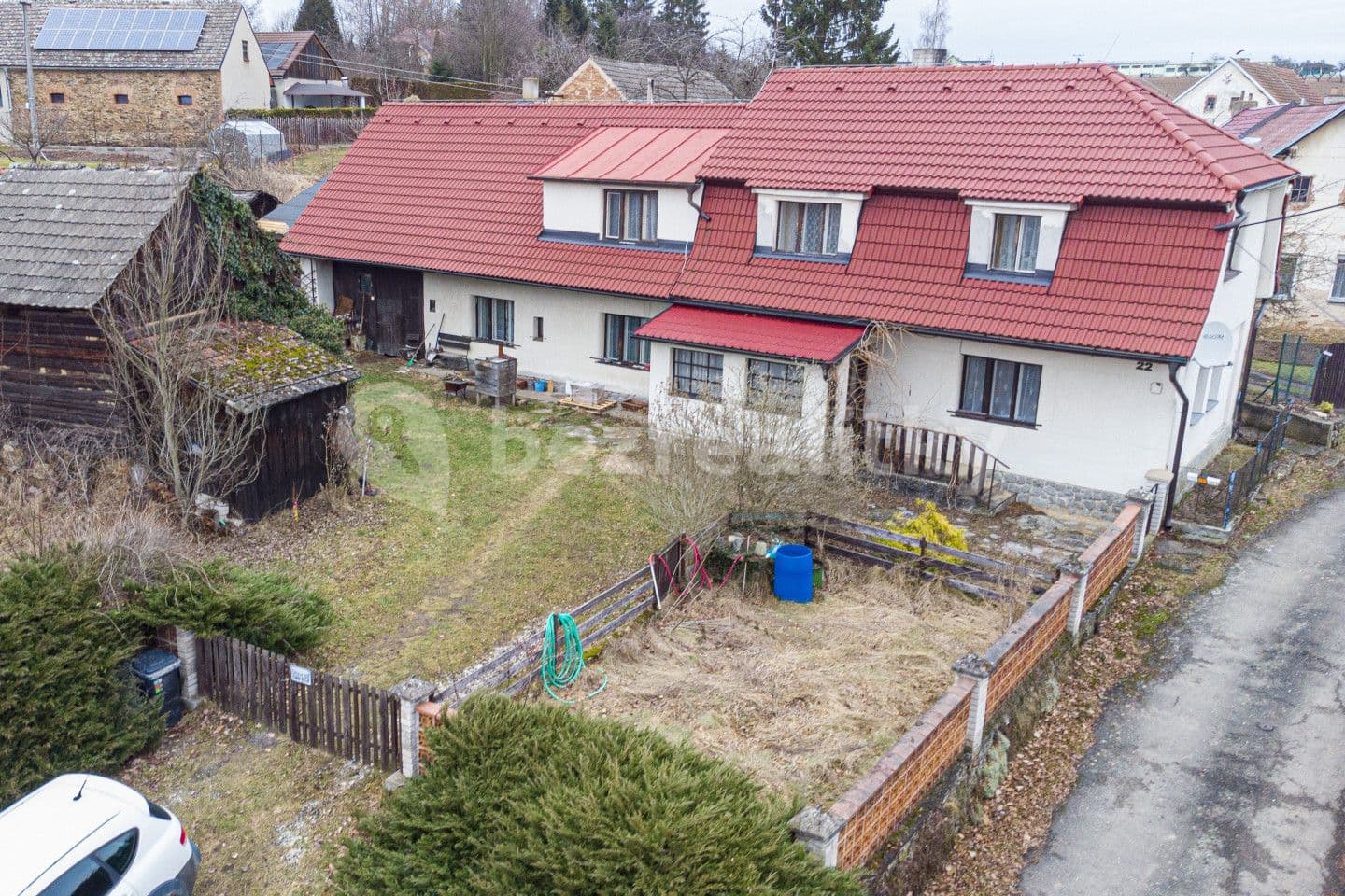 house for sale, 70 m², Hněvkovice, Vysočina Region