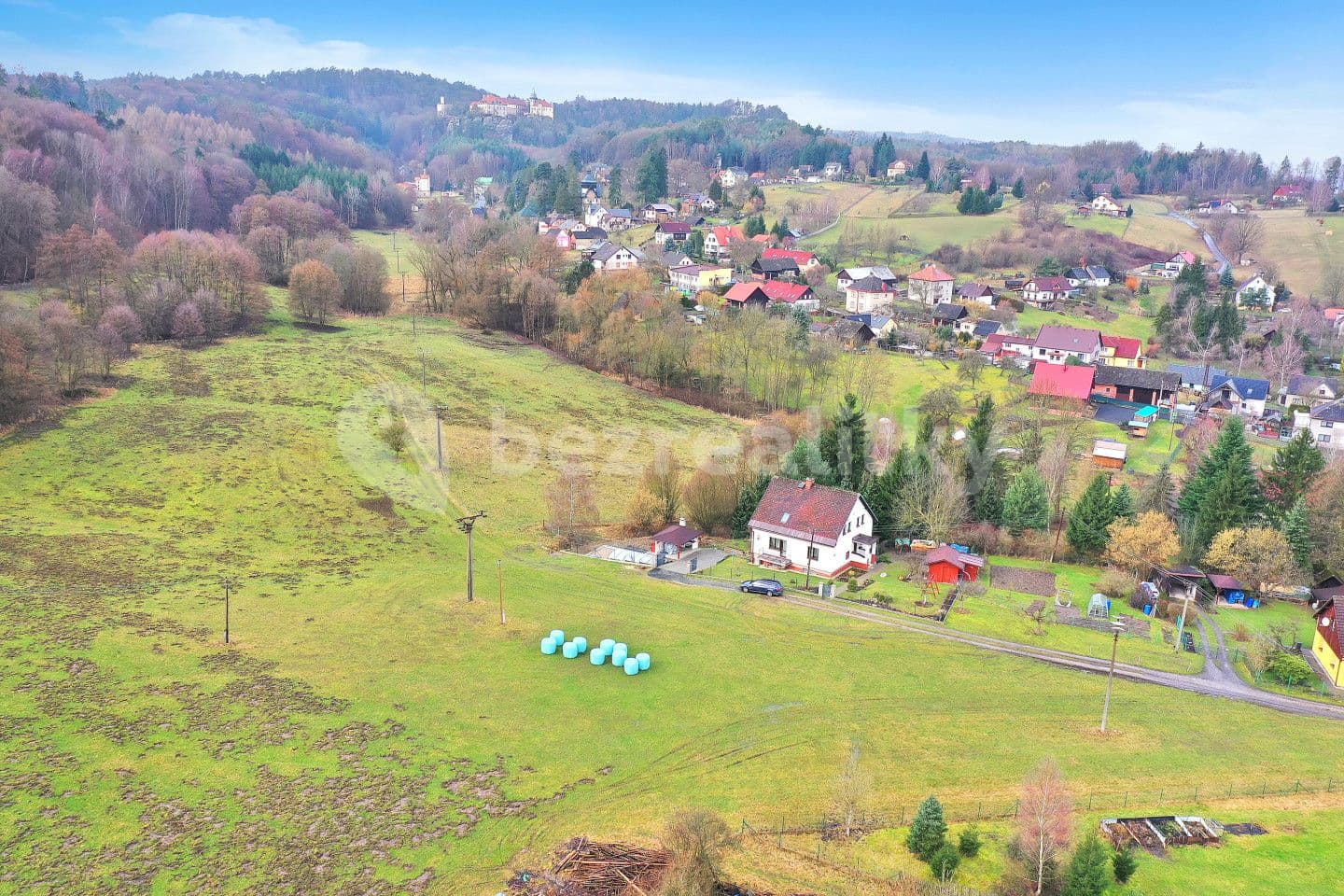 plot for sale, 2,910 m², Hrubá Skála, Liberecký Region