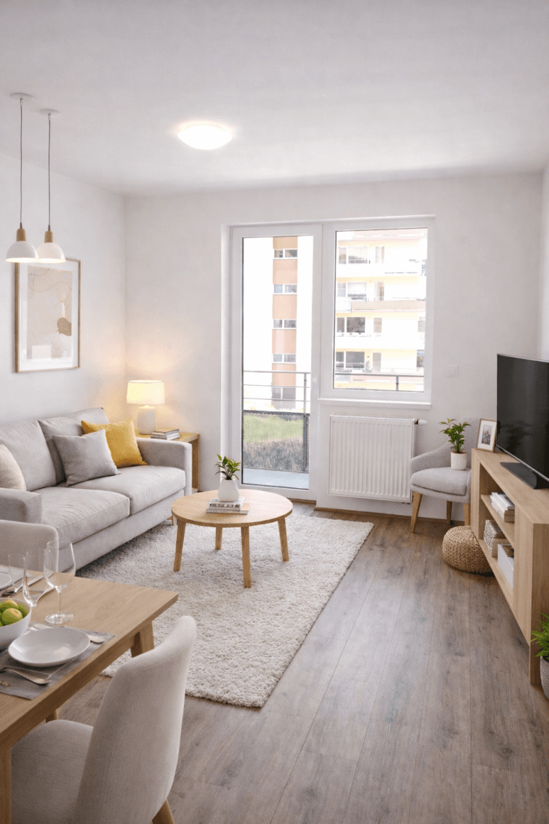 1 bedroom with open-plan kitchen flat to rent, 66 m², Miroslava Hajna, Prague, Prague 1 bedroom with open-plan kitchen flat to rent, 66 m², Miroslava Hajna, Prague, Prague