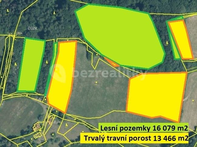 plot for sale, 41,635 m², Pržno, Zlínský Region