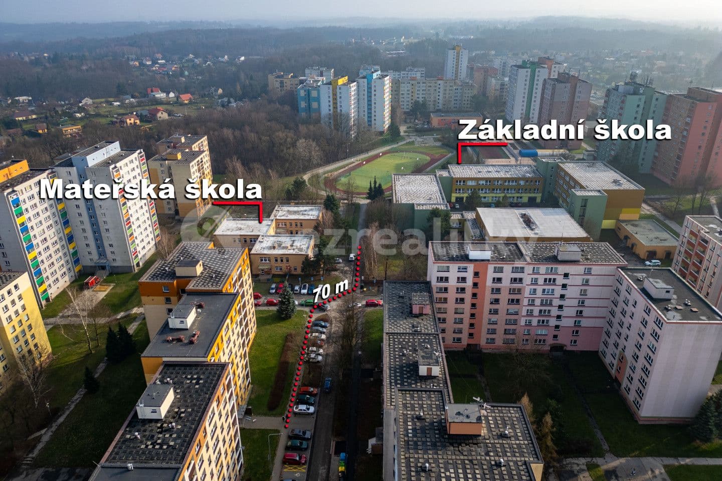 2 bedroom flat for sale, 43 m², Karla Dvořáčka, Orlová, Moravskoslezský Region