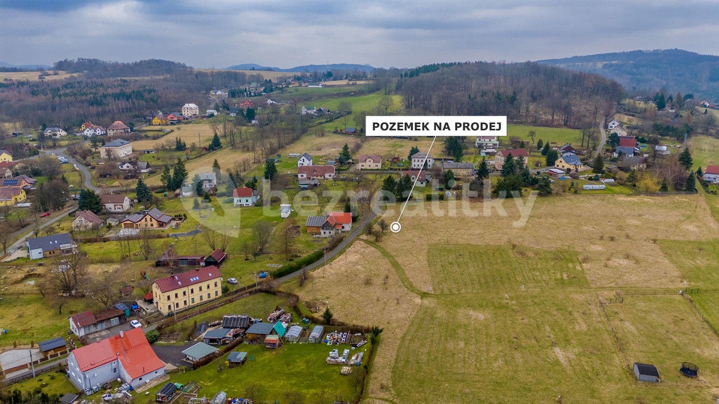 plot for sale, 1,044 m², Nový Oldřichov, Liberecký Region