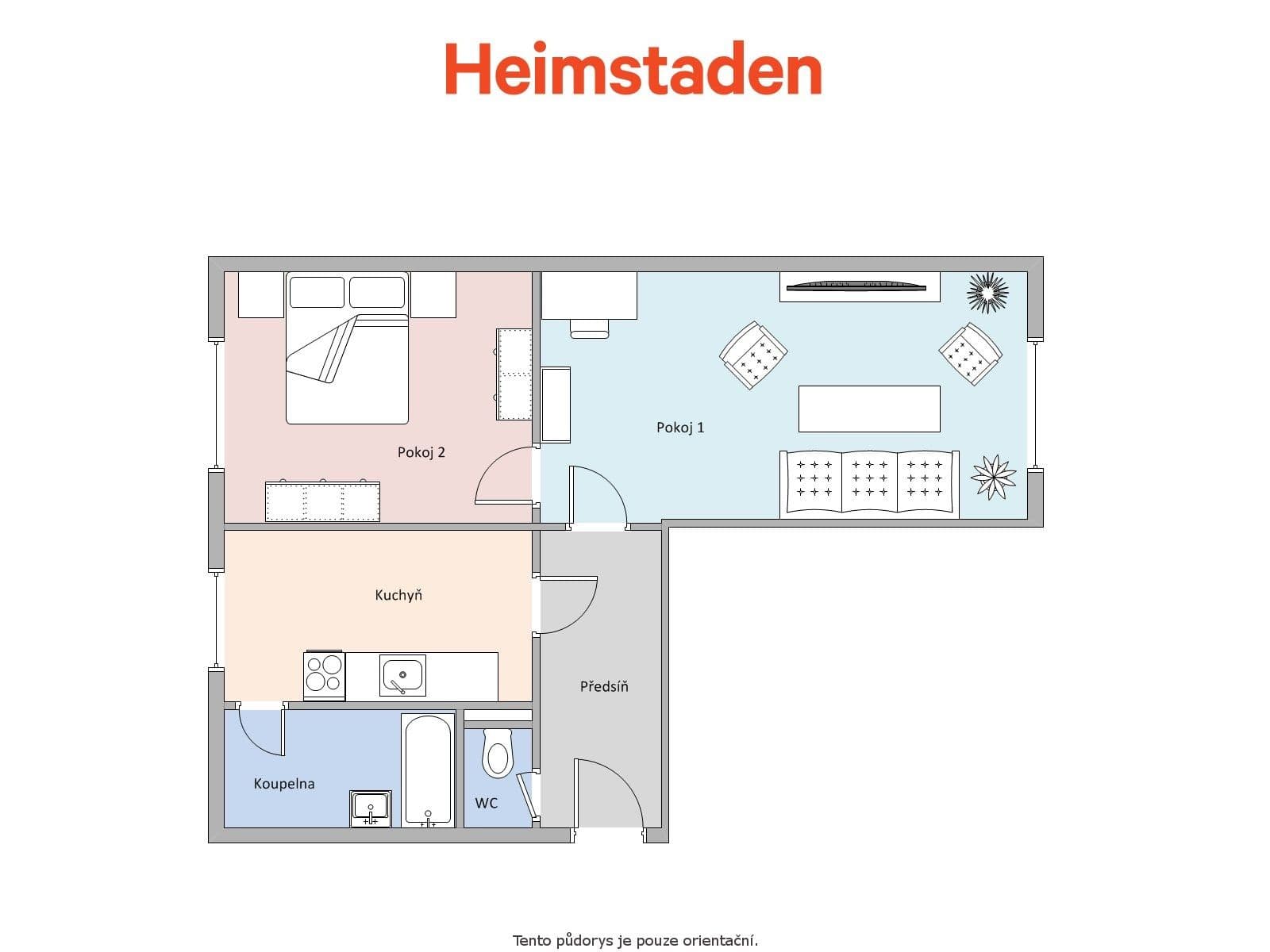 2 bedroom flat to rent, 51 m², Hornická, Orlová, Moravskoslezský Region 2 bedroom flat to rent, 51 m², Hornická, Orlová, Moravskoslezský Region