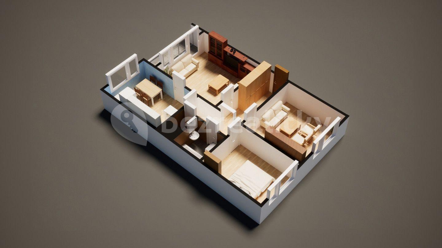 3 bedroom flat for sale, 75 m², Pražská, Děčín, Ústecký Region