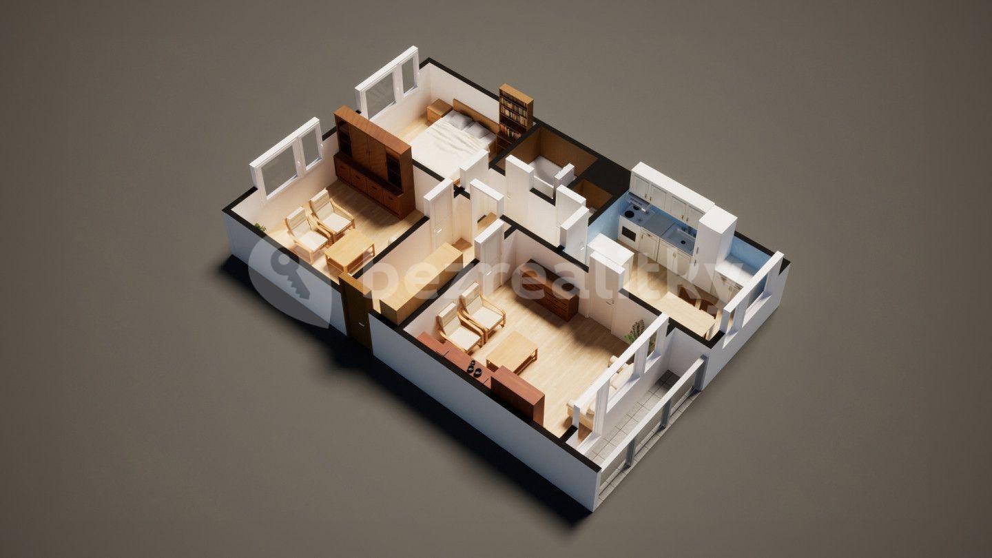 3 bedroom flat for sale, 75 m², Pražská, Děčín, Ústecký Region