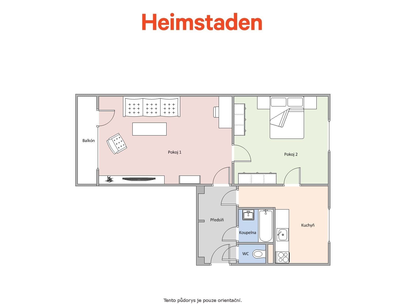 2 bedroom flat to rent, 54 m², Dlouhá třída, Havířov, Moravskoslezský Region 2 bedroom flat to rent, 54 m², Dlouhá třída, Havířov, Moravskoslezský Region