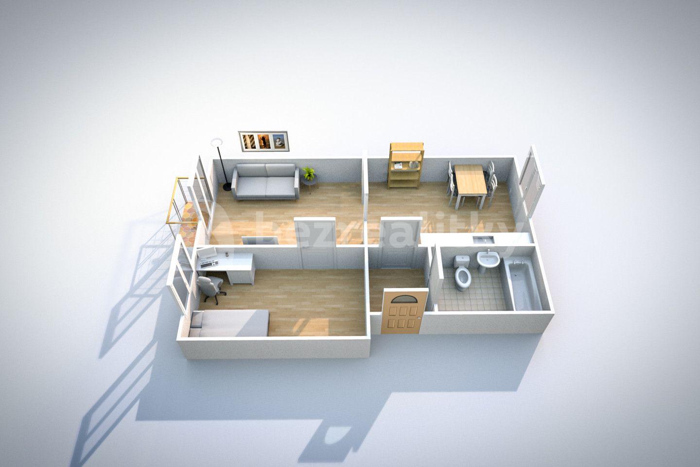 2 bedroom flat for sale, 44 m², Americká, Teplice, Ústecký Region