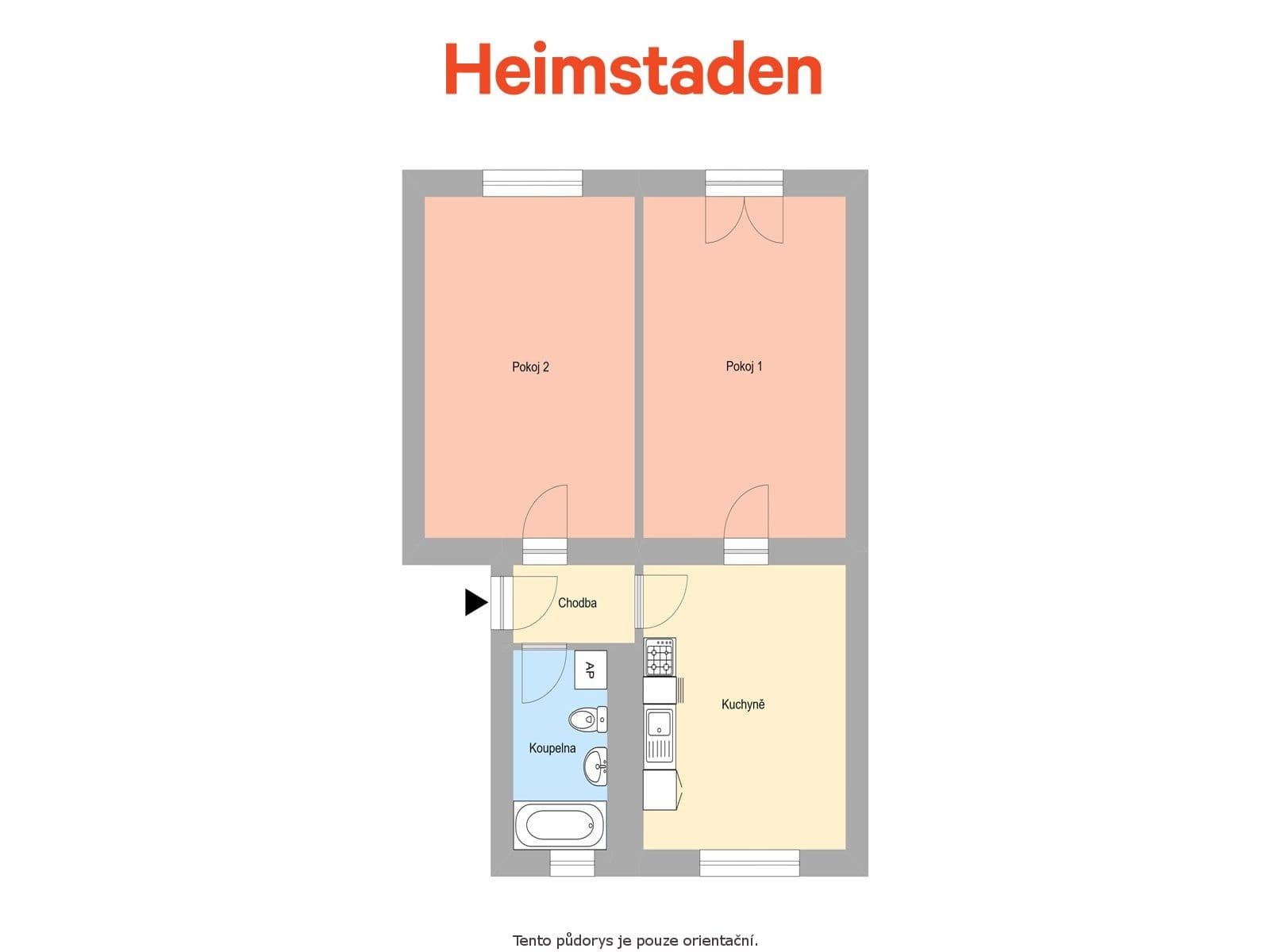 2 bedroom flat to rent, 47 m², Jarošova, Havířov, Moravskoslezský Region 2 bedroom flat to rent, 47 m², Jarošova, Havířov, Moravskoslezský Region