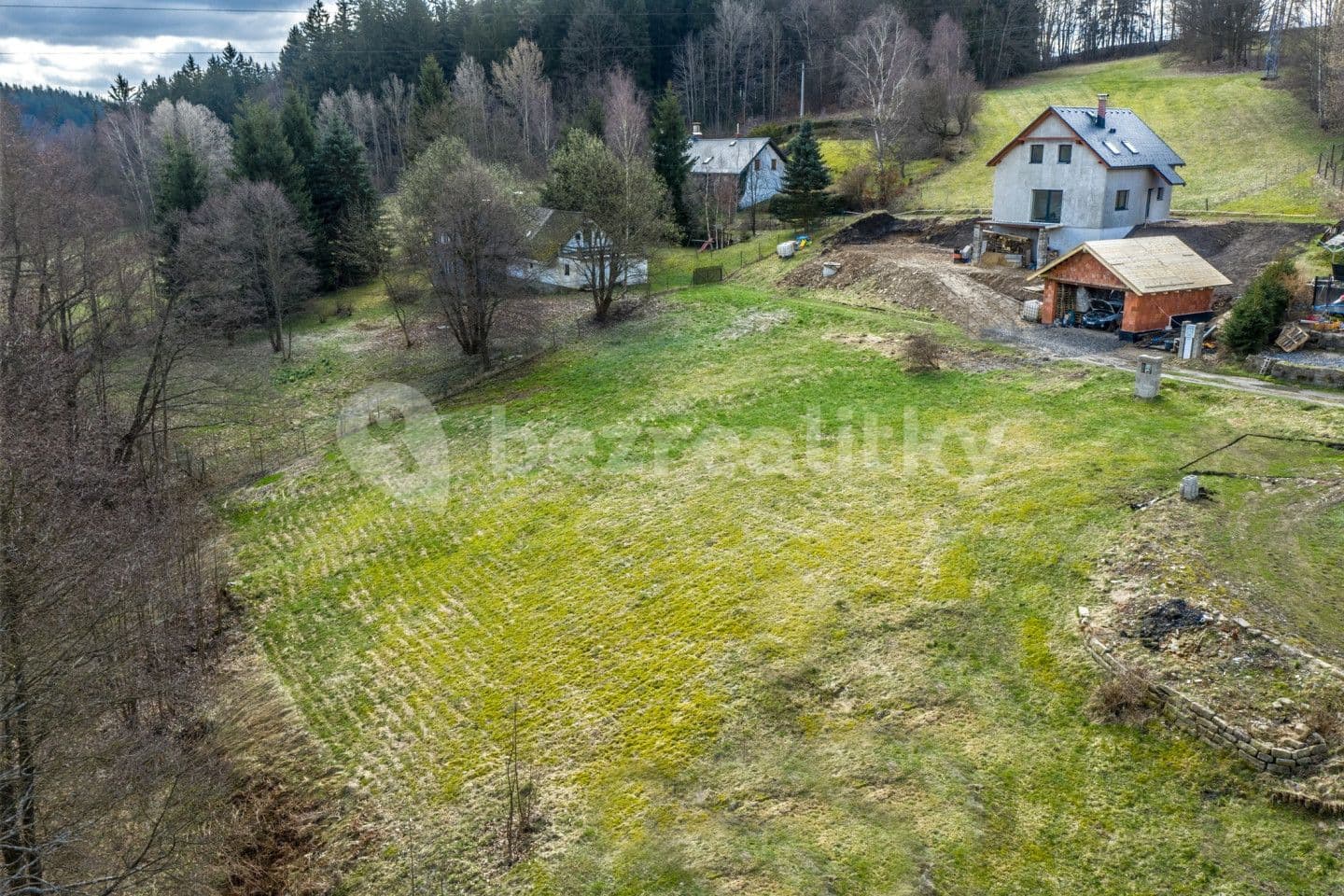 plot for sale, 2,105 m², Pěnčín, Liberecký Region