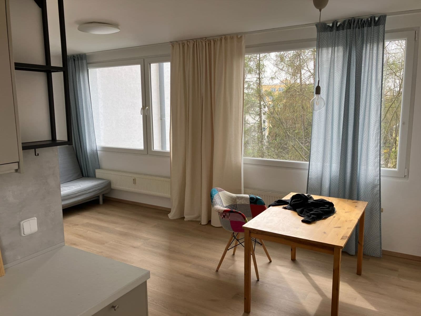1 bedroom with open-plan kitchen flat to rent, 50 m², Kubíkova, Prague, Prague 1 bedroom with open-plan kitchen flat to rent, 50 m², Kubíkova, Prague, Prague